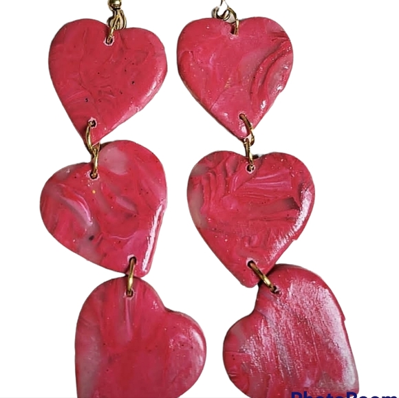 Heart Connection Earrings ❤️ - Picture 2 of 2